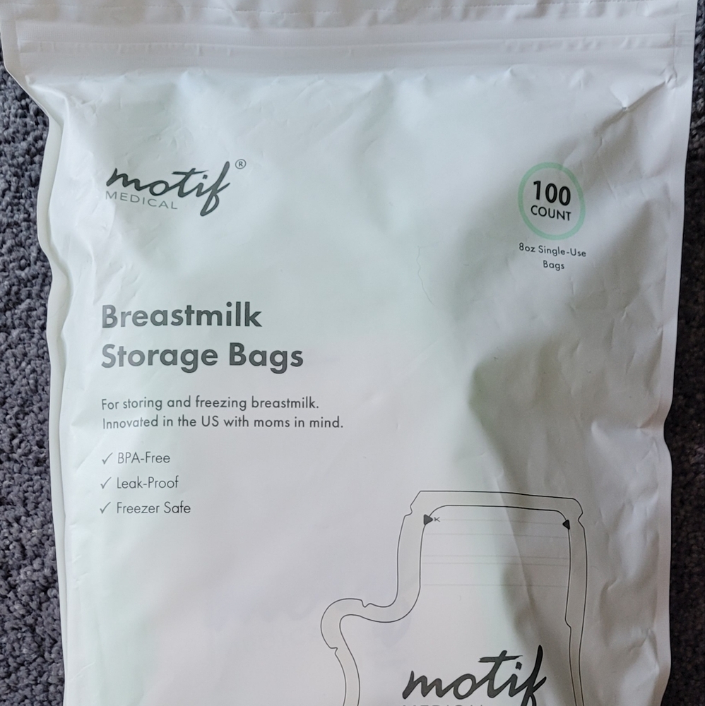 Motif Medical Storage Bags for Breastmilk